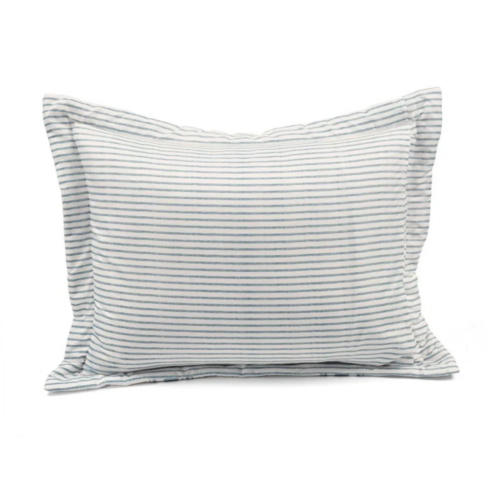 Lush Decor King Farmhouse comforter Set, Blue/White